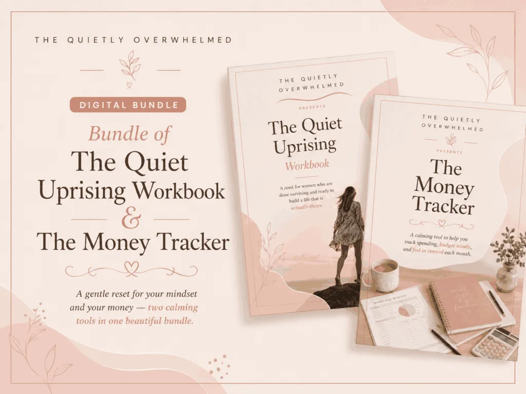 Bundle of The Quiet Uprising Workbook & The Money Tracker